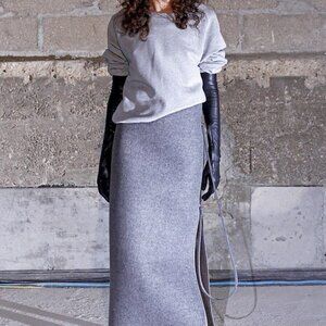 Maison Martin Margiela Camel A-Line Skirt